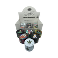 50mm 4-Piece Metal Grinders (12-Pack)