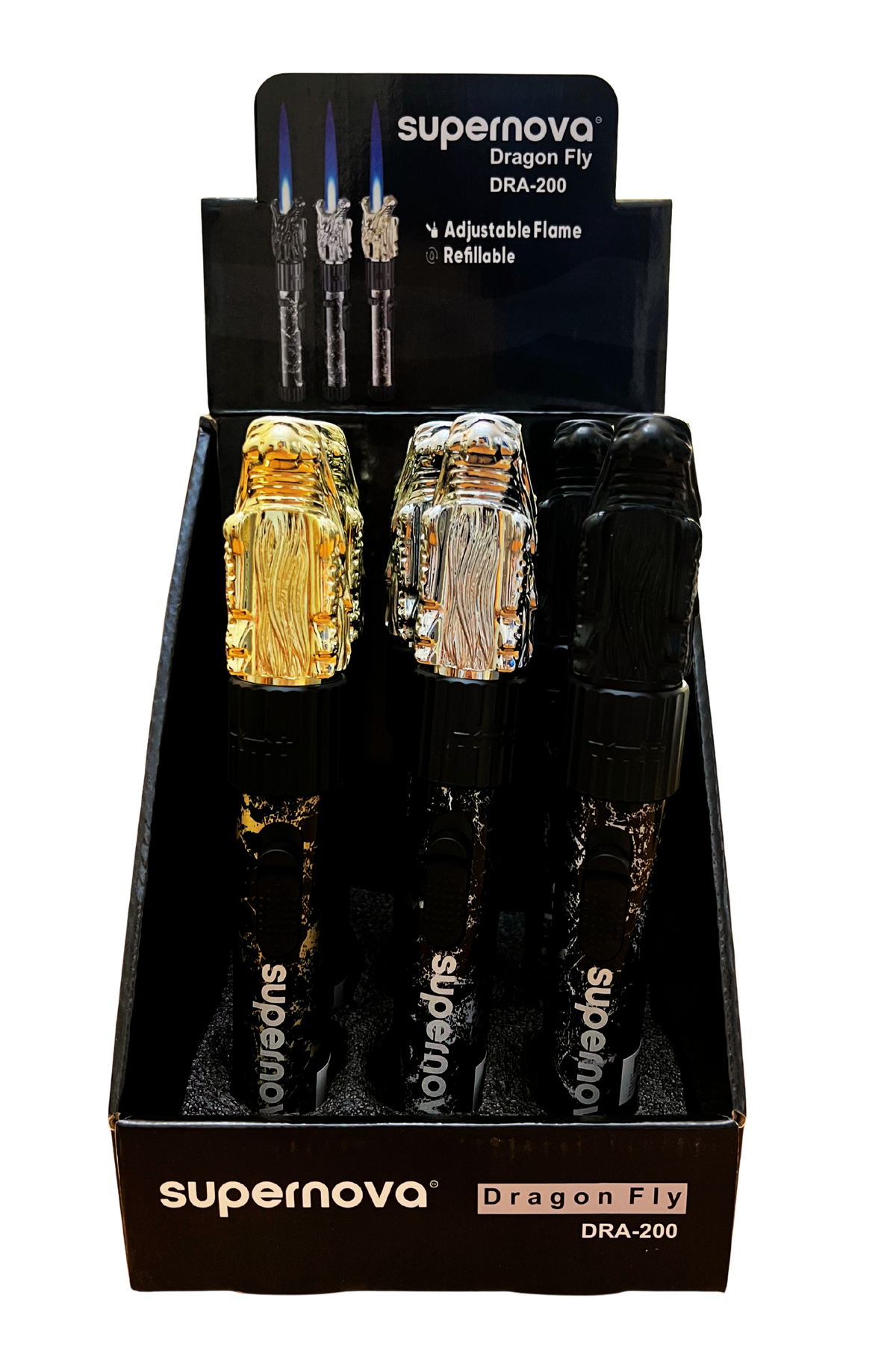 Dragon Fly Torch Lighter *No Lock* (6-pack)