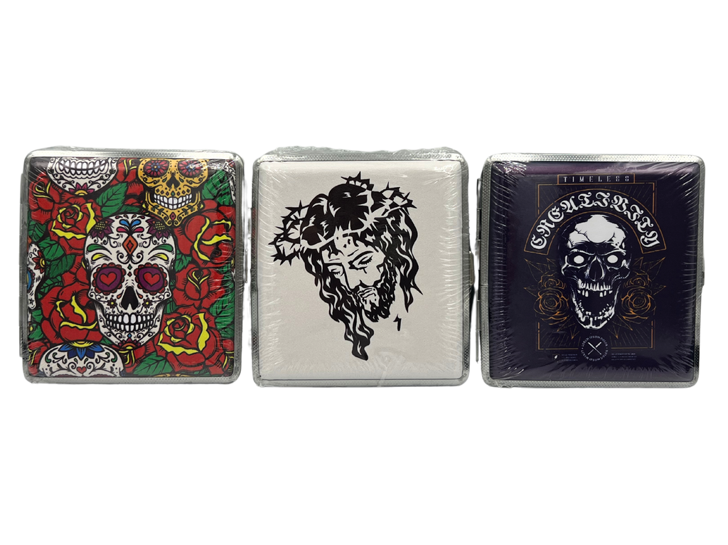 Metal Cigarette Case (12-pack)