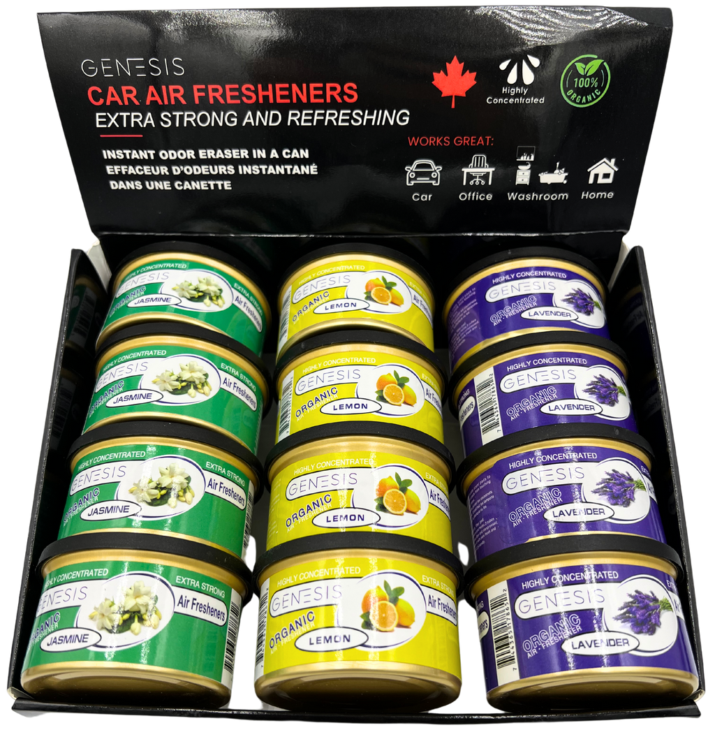 GENESIS Car Air Freshener Can (12-Pack)